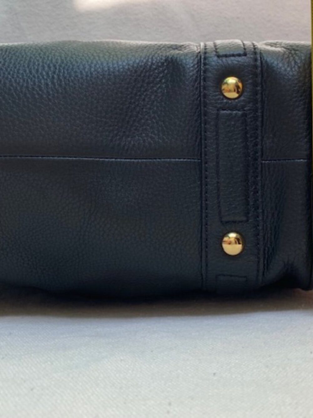 Michael Kors black pebbled leather boston bag Y2K - Picture 13 of 14